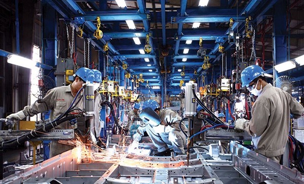Chỉ số sản xuất công nghiệp tăng mạnh