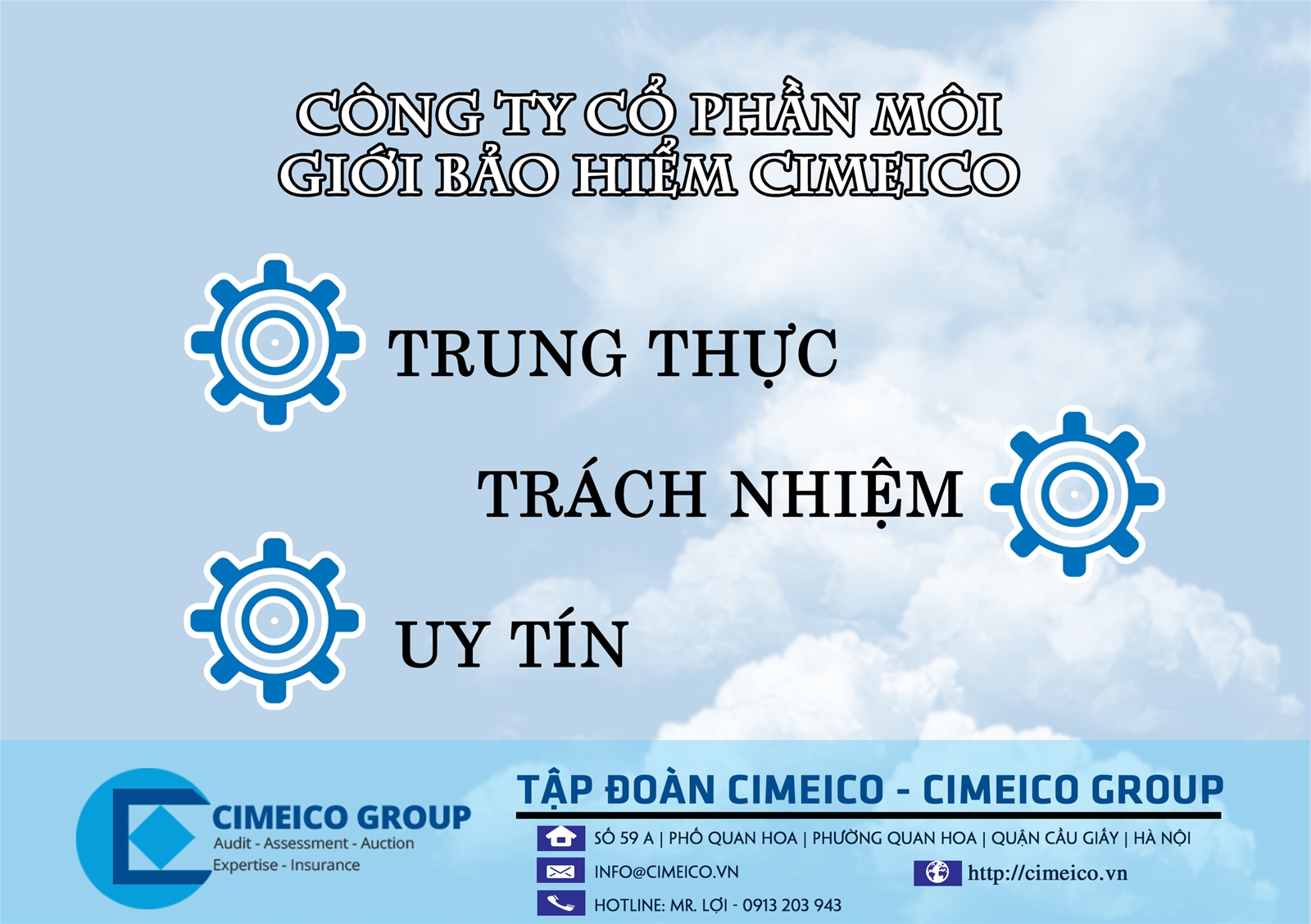 Công ty cổ phần Môi giới Bảo hiểm Cimeico Công ty cổ phần Môi giới Bảo hiểm Cimeico