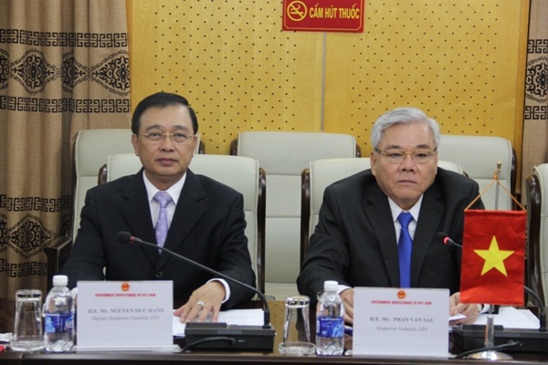 Tổng Thanh tra hội đàm với Đoàn Cơ quan Chống tham nhũng Nga Tổng Thanh tra hội đàm với Đoàn Cơ quan Chống tham nhũng Nga